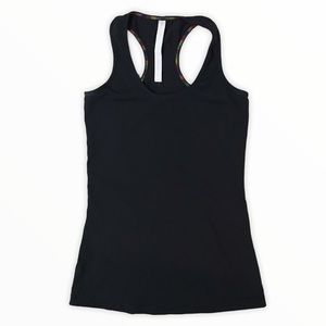 LULULEMON | Cool Racerback Tank Top with Rainbow Stitching